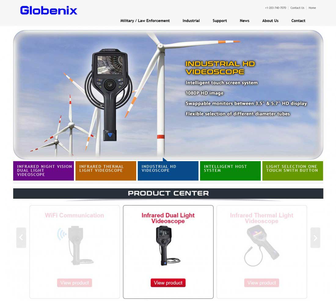 Globenix - 기업홍보 사이트